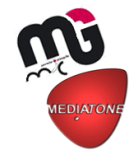 Logo Mediatone et Marché gare