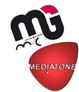 Logo Mediatone et Marché gare